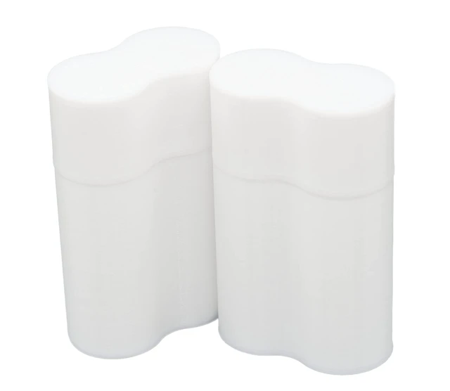 Alt view image 6 of 6 - Slimline 18650 Battery Case, soft durable material - Pack of 2 (Holds 2 Batteries)