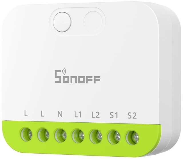 Main image of MINI Duo 2-Channel Zigbee Smart Switch, Zigbee 3.0, 16A Total Load, Remote & Automated Control via Zigbee Hub, Neutral Required, Alexa/Google Assistant Compatible, 1-Pack