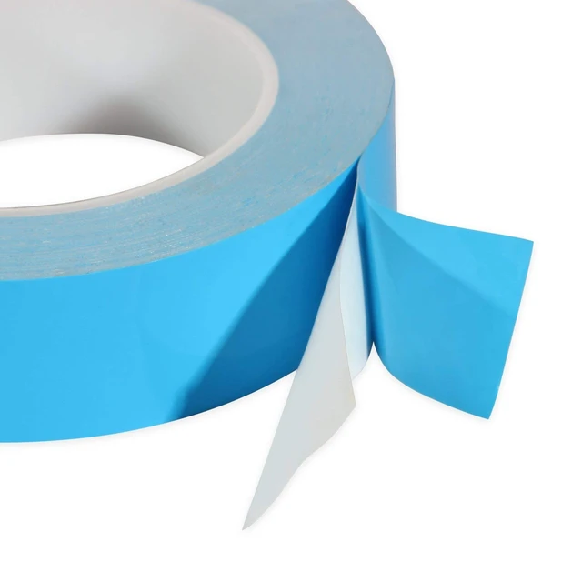 Alt view image 2 of 6 - Thermal Adhesive Tape 30mm by 25M, High Performance Thermally Conductive Tape Apply for Coolers, Heat Sink, LED Strips, Computer CPU, GPU, Easy to Apply & High Durability
