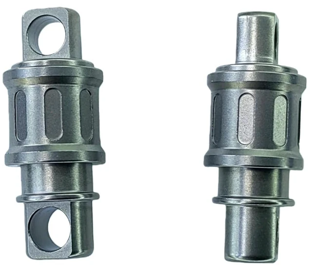 Main image of Titanium Quick Release Keychain Retractable Detachable Keychain Clip Pull Apart Key Rings KC12 (2)