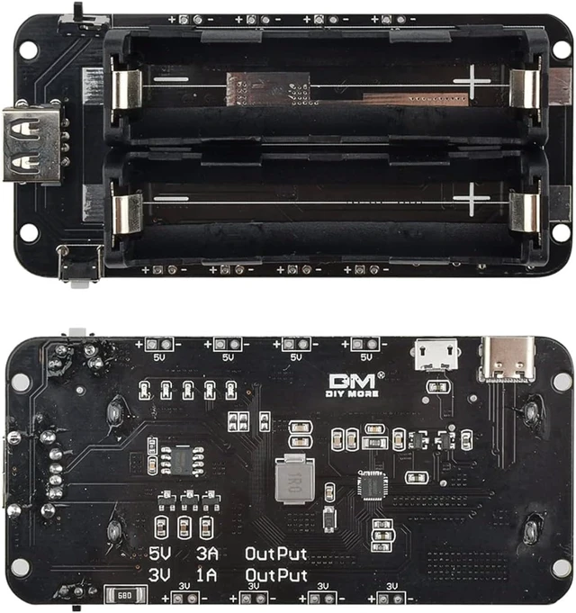 Alt view image 3 of 7 - USB C Tester Power Meter,Digital Multimeter, Type C Voltage and Current Tester Meter, Power Bank Capacity,Working Time Ammeter Voltmeter USB Cable Charger Detector LED Display