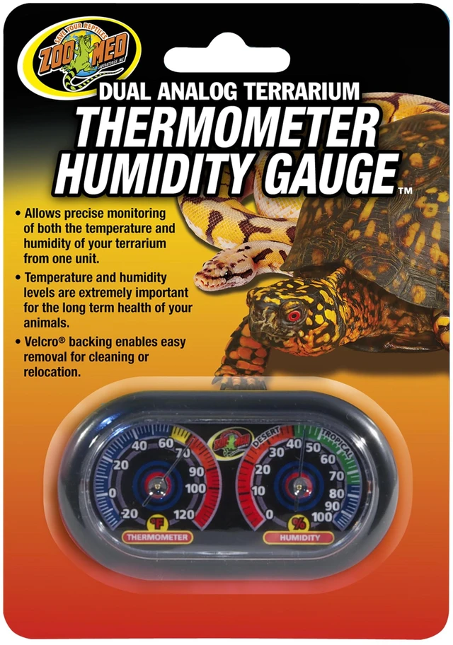 Main image of (2 Pack) Economy Analog Dual Thermometer and Humidity Gauge
