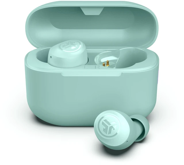 Main image of Go Air Pop+ Earbuds, Dual Connect, EQ3 Sound, Mint Green | Wireless Earphones, IP55 True Wireless Earbuds with Microphone, Application, Dual Connect, Charging Case