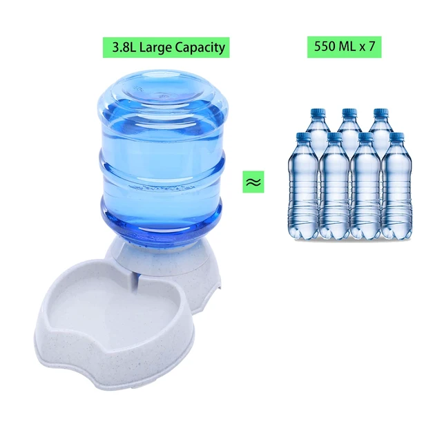 Alt view image 2 of 7 - Pet Water Dispenser Automatic for Dogs Cats, BPA-Free, Gravity Refill, Self Feeding for Small Medium Pets Puppy Kitten Rabbit - 1 Gallon (Waterer)