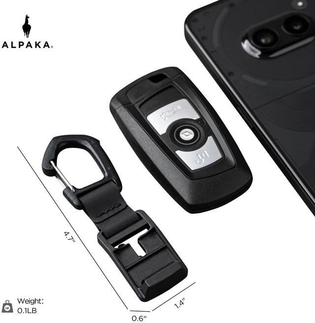 Alt view image 6 of 7 - HUB Carabiner Quick Release Keychain with Magnetic Belt Clip | EDC Carabiner for Keys, Tactical Gear & Backpack Accessories,Attach to ALPAKA Sling Bag, Belt Loops