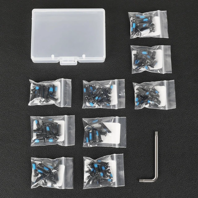 Alt view image 7 of 7 - Red Dot Mounting Screws Kit, 112pcs Optic Screws Set, RMR Screws | 112pcs red dot mounting screws kit with 28 sizes, optic mounting screws, including M3/M3.5/M4/#6-32/#4-40/#6-48 RMSc screws