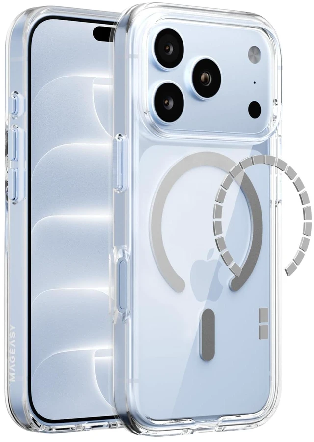 Main image of Bright MagSafe Anti-Yellowing Case for iPhone 18 Pro Max & 17 Pro Max 6.9", 16ft Drop Protection, TPU + PC Frame, Raised Bezels, Scratch-Resistant Back, Camera Control Compatible (Mist)