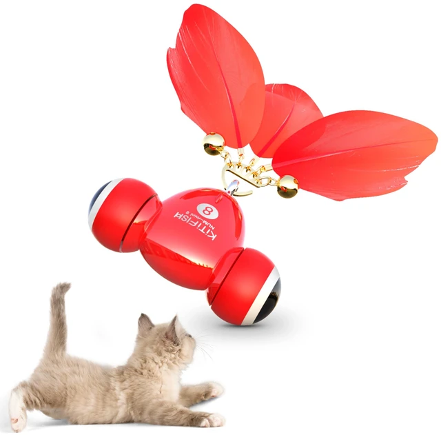 Main image of KiTiFISH Interactive Cat Toy, Automatic Fish Toy with Motion Activation, USB Rechargeable, Fun Exercise Toy for Indoor Cats and Kittens, Ideal Gift