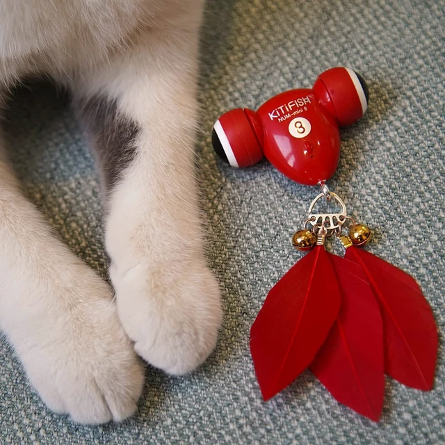 Alt view image 7 of 7 - KiTiFISH Interactive Cat Toy, Automatic Fish Toy with Motion Activation, USB Rechargeable, Fun Exercise Toy for Indoor Cats and Kittens, Ideal Gift