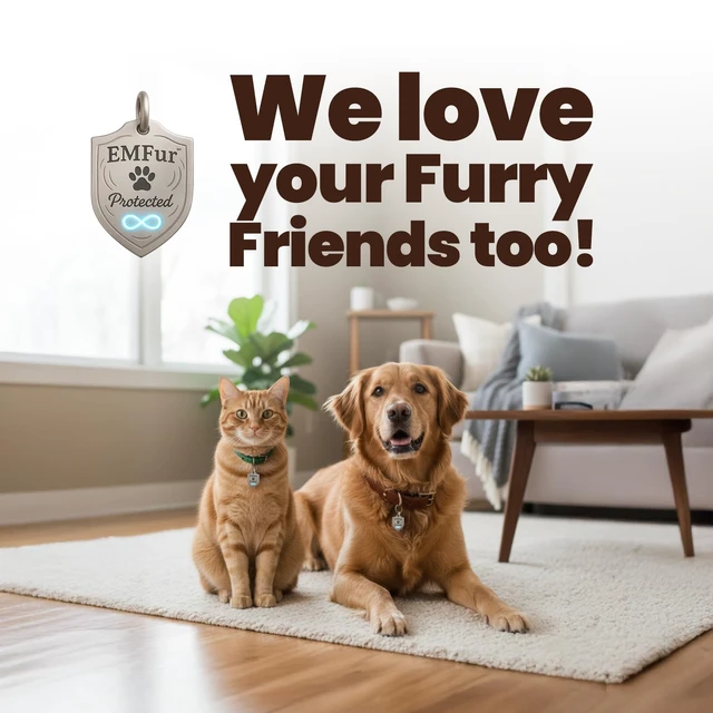 Alt view image 3 of 7 - Protection Pet Tag EMF Neutralizing Tag for Dogs & Cats by Dr. Valerie Nelson Easily Attach To Collar USA Made - Utilizing EMF Neutralizing Technology Safe and Natural Wellness Support for Pet
