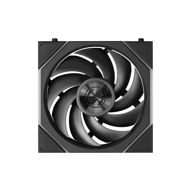 Alt view image 3 of 7 - UNI Fan TL Flex 120 ARGB Case Fan, (NOT Reverse) Black | Controller Not Included. 120mm ARGB PWM case fan with infinity mirror lighting, FLEX receiver, high airflow (12TL1F1B)