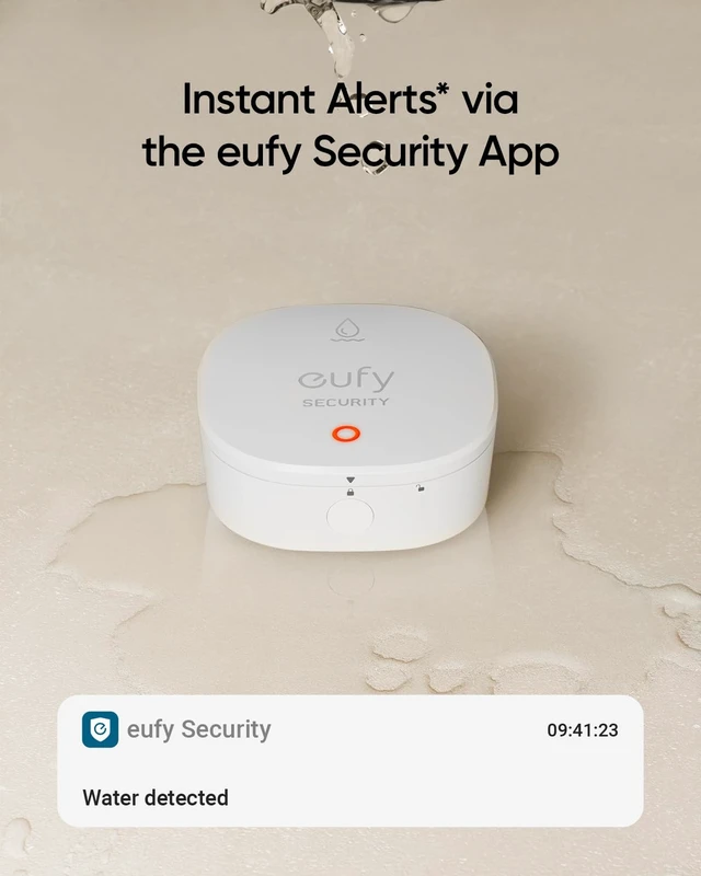 Alt view image 2 of 6 - Water and Freeze Sensor with Remote Alerts, IP65 Waterproof, 2-Year Battery Life, HomeBase Required, Compatible with HomeBase 2 and 3, Optional 24/7 Protection Service, App Control