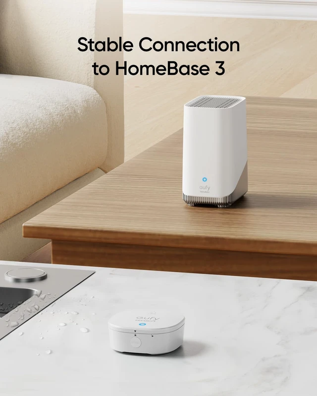Alt view image 5 of 6 - Water and Freeze Sensor with Remote Alerts, IP65 Waterproof, 2-Year Battery Life, HomeBase Required, Compatible with HomeBase 2 and 3, Optional 24/7 Protection Service, App Control