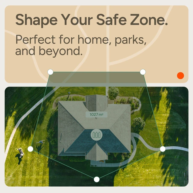 Alt view image 3 of 7 - Smart Dog & Cat GPS Tracker, 4 Smart Modes Real-Time Pet Tracker with Custom Virtual Fence IP67 Waterproof Location History & 365-Day Health Data Monitoring, Subscription Required