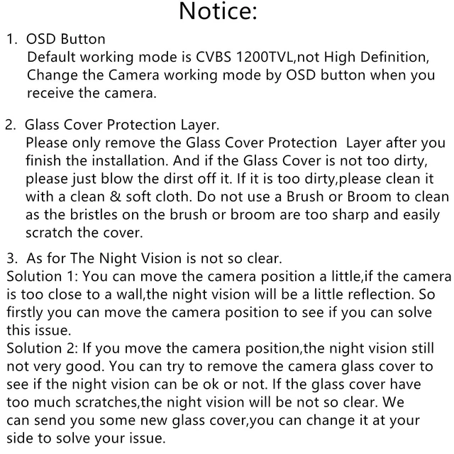 Alt view image 7 of 7 - HD 1080P 2MP 180 Degree Fisheye Dome Security Camera Outdoor Indoor Wired Coax 1.7mm Lens Super Wide Angle 4 in 1 (TVI/AHD/CVI/BNC) Hybrid Analog CCTV Camera with IR Night Vision