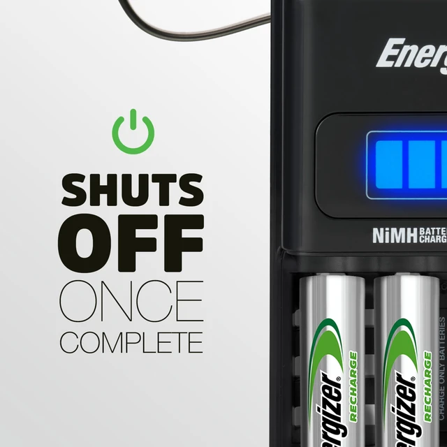 Alt view image 6 of 7 - Recharge Universal Charger for NiMH Rechargeable AA, AAA, C, D, and 9V Batteries