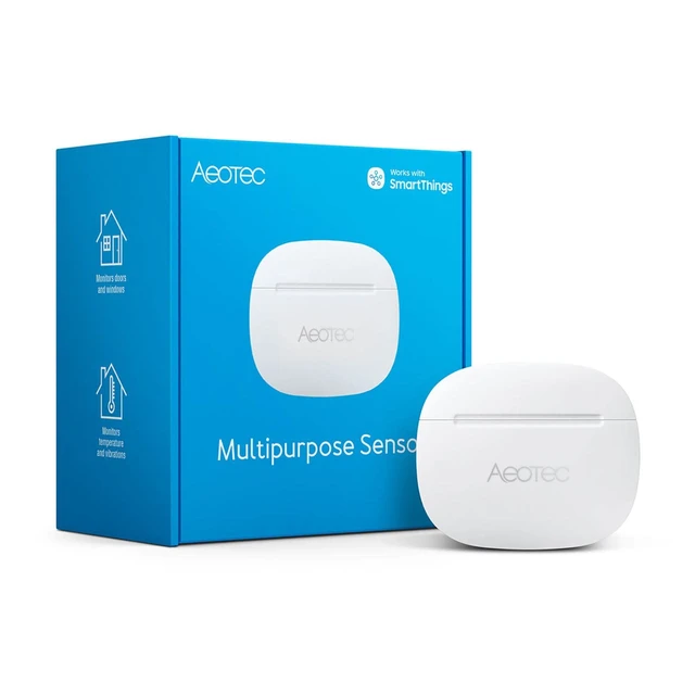 Alt view image 3 of 3 - SmartThings Multipurpose Sensor - Zigbee - Door/Window & Temperature Sensor, Perfect with Aeotec Smart Home Hub