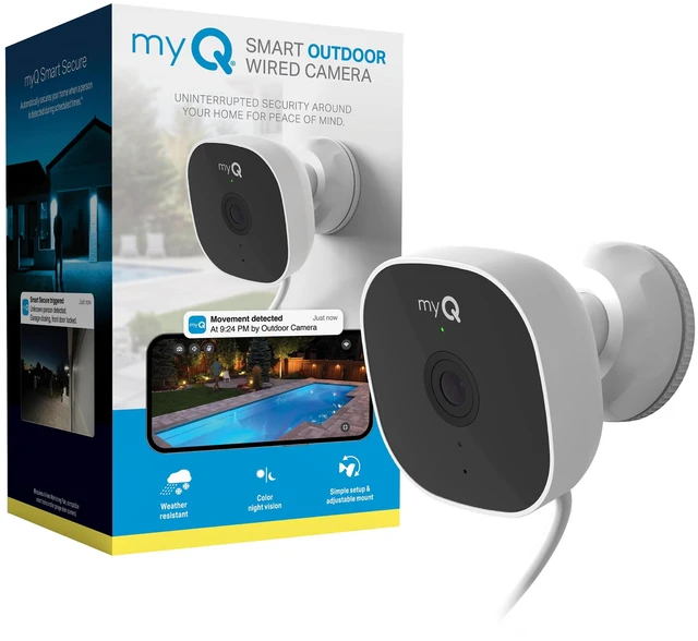 Main image of Chamberlain myQ Smart Outdoor Wired Camera