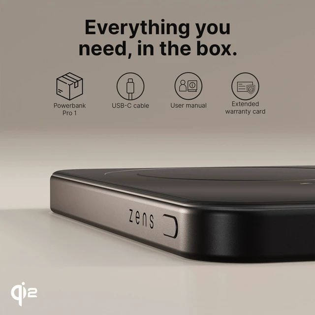 Alt view image 7 of 7 - Magnetic Power Bank 10000mAh, MagSafe Battery Pack Qi2 15W Wireless Charger + 20W USB-C Slim Aluminium Portable Charger for iPhone Air/17/16/15/14/13/12 & AirPods, 12in Cable, Black