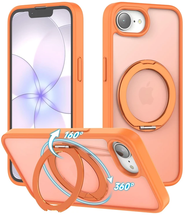 Main image of Shockproof Cover for iPhone 17e / 16e - Orange Frost