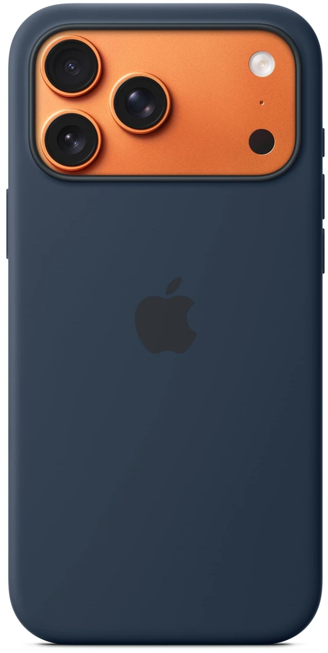 Main image of iPhone 17 Pro Max Silicone Case with MagSafe and Camera Control: Lightweight Phone Case, Wireless Charging Compatible, Smooth Matte Finish; Midnight