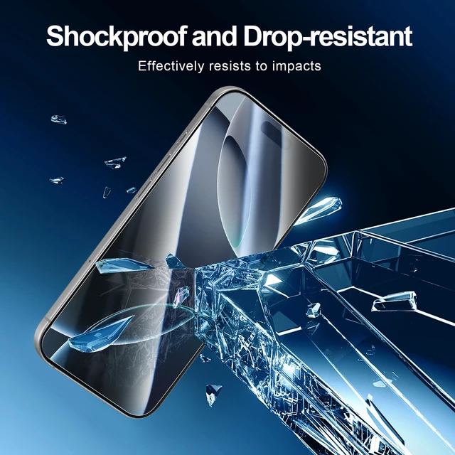 Alt view image 6 of 7 - for iPhone 17 Pro Max, iPhone 16 Pro Max Screen Protector HD Clear | 3 Pack, HD Clear, Easy Installation Tool Included, Tempered Glass, 9H Hardness, Scratch Resistant, Bubble Free