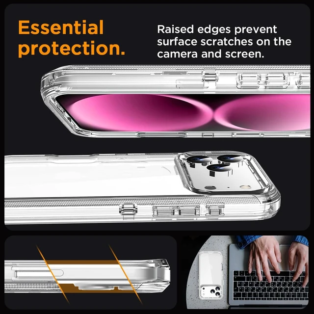 Alt view image 4 of 7 - for iPhone 18 Pro Max Case Clear 3 in 1 Heavy Duty Drop Protection | Full Body Rugged Shockproof/Dust Proof 3-Layer Military Protective Tough Durable Cover for iphone 18 Pro Max 6.9" 2026_1
