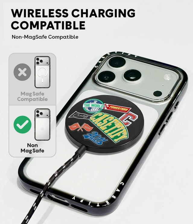 Alt view image 6 of 7 - for iPhone 18 Pro Case - Compact Clear Black | Slim & Sleek | Lightweight | 4 ft. 2x Military Grade Drop Protection | Black