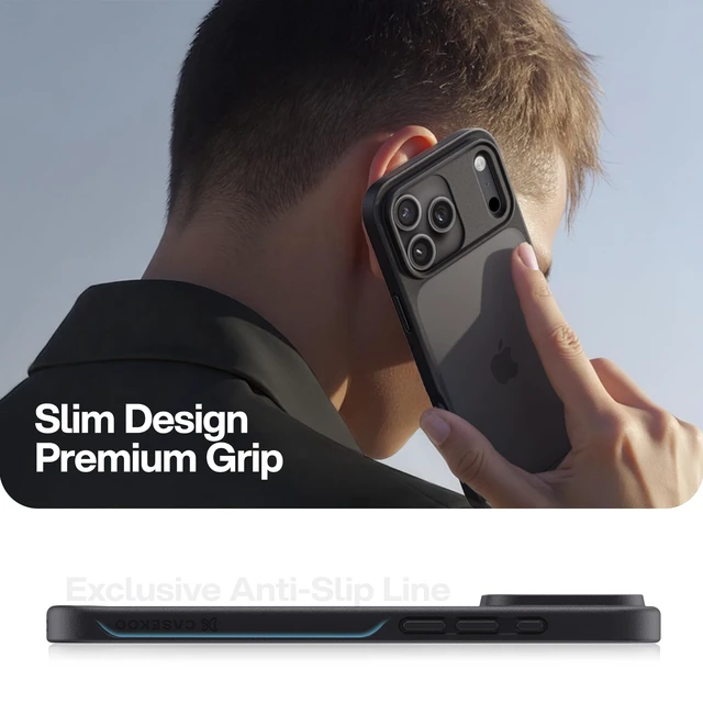Alt view image 7 of 7 - for iPhone 18 Pro Max / 17 Pro Max Case, Shockproof, Frosted Black | 15FT Military-Grade Protection, Anti-Fingerprint, Matte Protective, Slim & Hard Cover, Virgin TPU, Phone Case Thin 6.9"