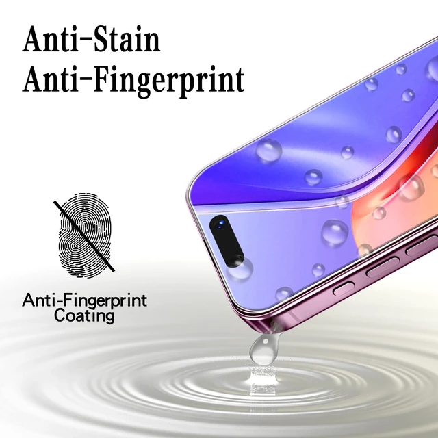Alt view image 4 of 6 - 2-Pack Tempered Glass for Apple iPhone 18 Pro Max Screen Protector | 9H Hardness, No Bubbles, Anti Scratch, Easy to Install