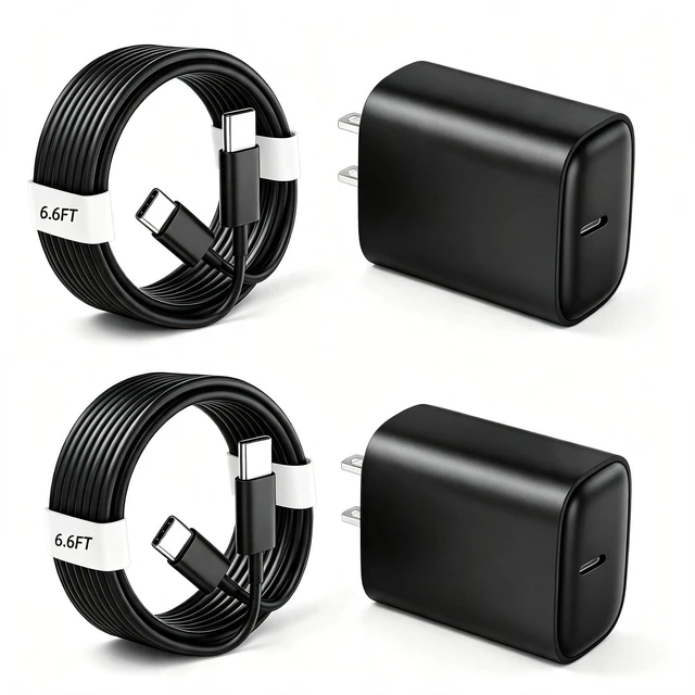 Main image of 18 17 16 Pro Max Charger Fast Charging, 20W Phone Duo USB C Charger | with 6.6ft Long Type C Chargers Fast Charging Cable Cord for iPhone 18 Pro Max/18 Pro/Duo/17 Pro Max/17 Pro/Air/16/15 Pro Max