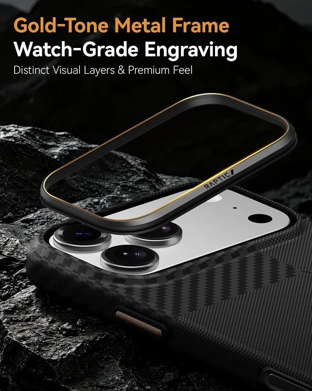 Alt view image 4 of 7 - for iPhone 18 Pro Max Case 6.9", Caseless Feeling, Aramid, Black | Barely There Feel UltraSlim Case, Camera QuickControl Button, MagSafe Compatible, 1500D Aramid Fiber Woven, Silky Texture