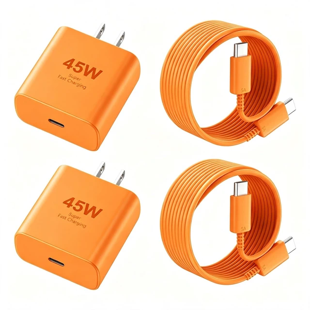 Main image of 18 17 Pro Max Charger Fast Charging 45W USBC iPhone Duo Fast Charger | New iPhone Super Fast Charger with 10 FT Long Type C Fast Charging Cable Cord for iPhone 18 Pro Max/Pro/Duo/17/16/Pro Max/S26