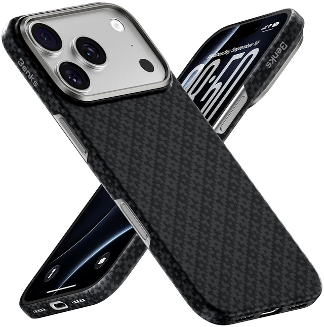 Main image of for iPhone 18 Pro Max Case with MagSafe, ArmorGrid Ultra-Slim Case | Bare-Phone Feel, Kevlar Aramid Fiber, Strong Magnets, Refined Woven Feel, Comfortable Grip, Minimalist Design