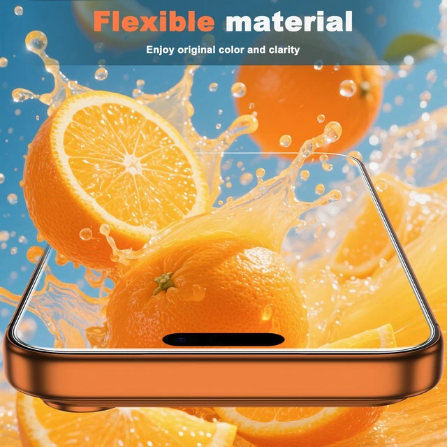 Alt view image 2 of 6 - 3+3+3 Pack for iPhone 17 Pro Max Full Body Skin Wrap | Flexible film with Camera Lens Protector, Self Healing HD Clear Easy Install Scratch Resistant