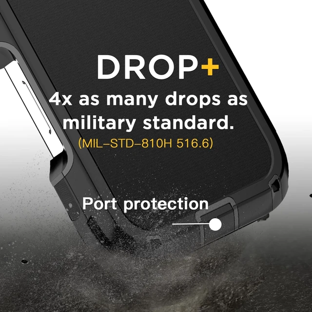 Alt view image 2 of 7 - for iPhone 18 Pro Max Case with Heavy Duty Drop Protection_1 Black | Protection Full Body Rugged Shockproof/Drop Proof/DustProof Military Grade Tough Durable Cover for iphone 18 Pro Max 2026_2