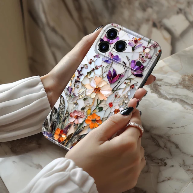 Alt view image 2 of 7 - for iPhone 18 Pro Max Case, Cute Wildflower, MagSafe Compatible | Dual-Layer Hard Shell & Silicone, Wireless Charging, Slim Fit Phone Cover with Floral Designs for Women Girls
