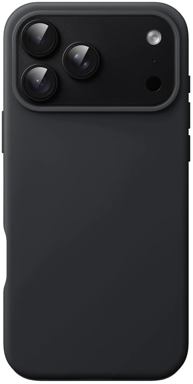 Main image of Silicone Case for iPhone 18 Pro, Silky Soft Touch, Black | Shockproof Protection, Scratch Resistant, Microfiber Lining, Supports Wireless Charging