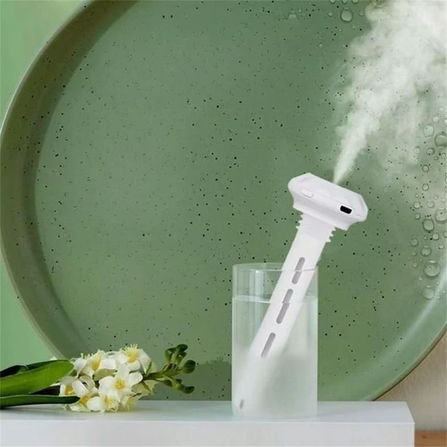 Alt view image 3 of 7 - HumidifierUSB Humidifiers for Bedroom and Office Cold Fog Humidifiers Bedroom Humidifier Nano-spray Student Mute Moisturizing Cold Spray Steaming Face Night Light Hydrating Instrument