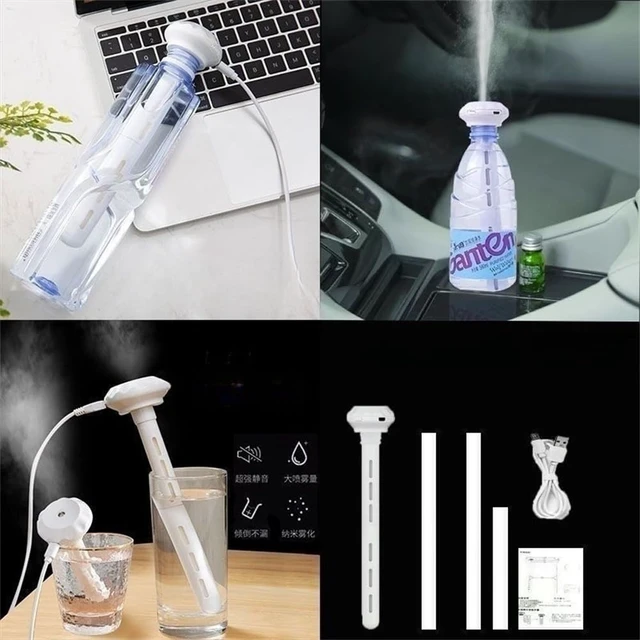 Alt view image 7 of 7 - HumidifierUSB Humidifiers for Bedroom and Office Cold Fog Humidifiers Bedroom Humidifier Nano-spray Student Mute Moisturizing Cold Spray Steaming Face Night Light Hydrating Instrument