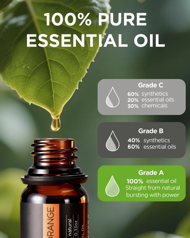 Alt view image 6 of 7 - 300ml Aromatherapy Essential Oil Diffuser 8 Oils Gift Set | Aromatherapy, Cool Mist Humidifier, Ultrasonic, Large Room, Run up to 10hrs, Waterless Auto Off, 7 LED Lights, Quiet