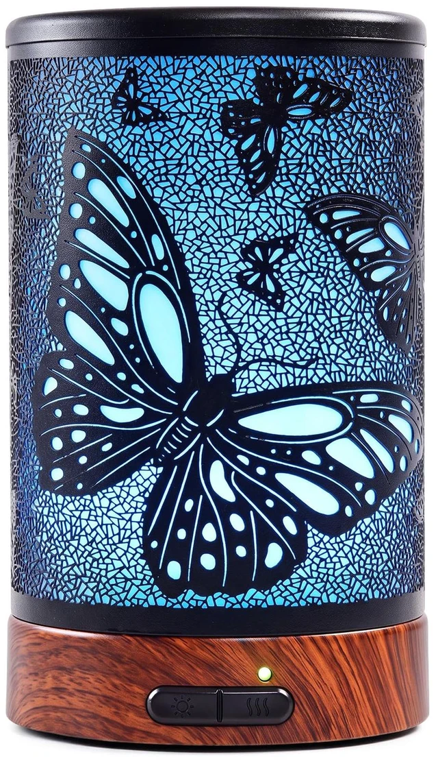 Main image of Essential Oil Diffuser for Home Fragrance & Aromatherapy | 150ml Metal Ultrasonic Cool Mist Diffuser,7 Night Lights, Waterless Auto-Off, Quiet Diffuser for Bedroom, Gifts for Women
