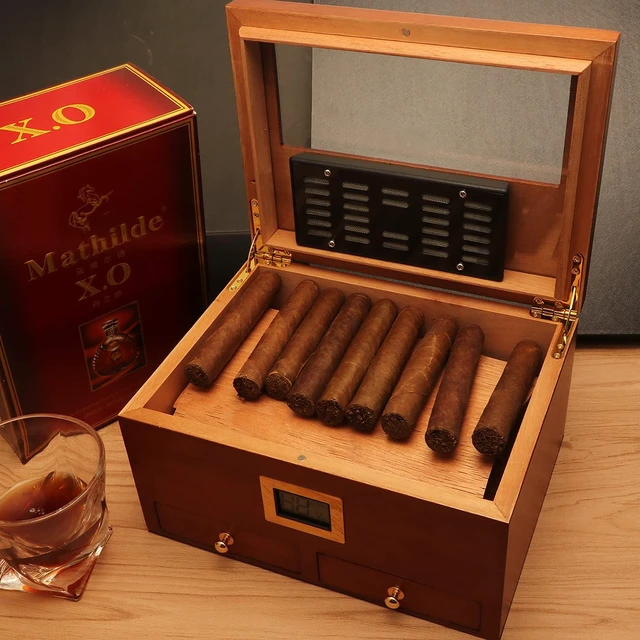 Alt view image 6 of 6 - Cigar Humidifier, Cigar Humidor Humidifiers, Black Humidor Humidifier | Small, Portable Cigar Case Humidifier