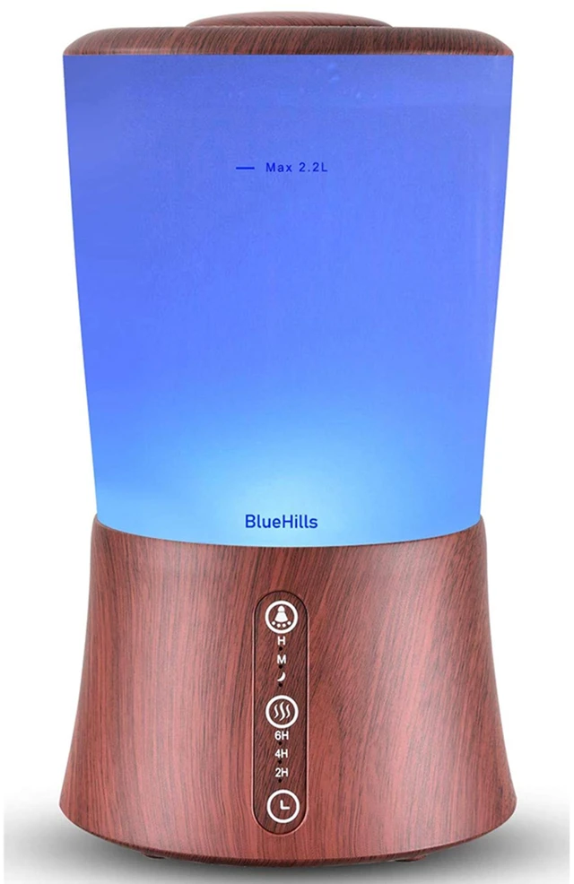 Main image of 2L XL Essential Oil Diffuser Aroma Humidifier 2000 ML Dark Wood | 2000ML Capacity, High Mist Timer, Huge Coverage Area, For Big Living Room Home Baby Premium Long Lasting Diffuser 2L XL S3