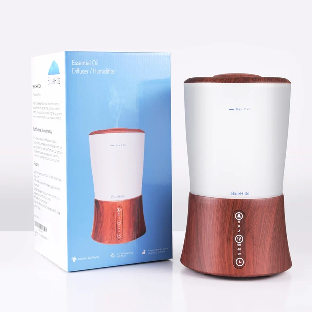 Alt view image 5 of 7 - 2L XL Essential Oil Diffuser Aroma Humidifier 2000 ML Dark Wood | 2000ML Capacity, High Mist Timer, Huge Coverage Area, For Big Living Room Home Baby Premium Long Lasting Diffuser 2L XL S3