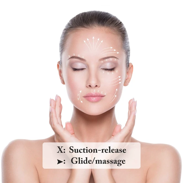 Alt view image 6 of 6 - 4 Pcs Glass Facial Cupping Set Vacuum Massage Cups,White | Silicone Suction, Glass Facial Cupping Set, for Skin Tightening Face Body Eyes Back Pain Relief Anti-aging Cupping Treatment
