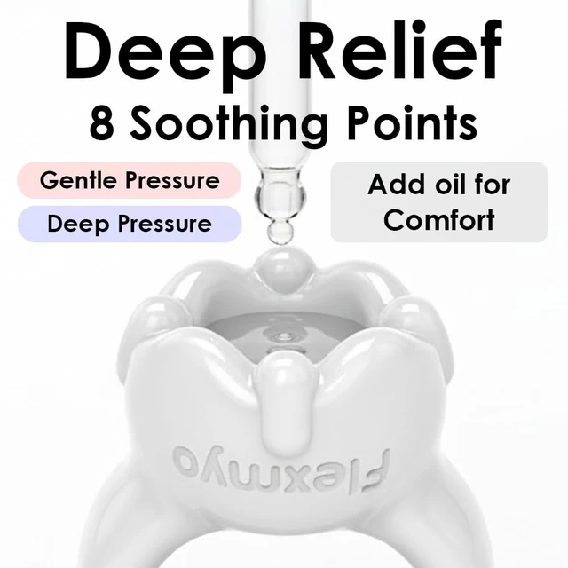 Alt view image 4 of 7 - Ceramic Ring Mini Gua Sha Fascia Tool. Face for Lift. Korean Beauty Massage | Natural Korean Face Massager for Lymphatic Drainage, Cellulite, Muscle Recovery & Trigger Point Relief