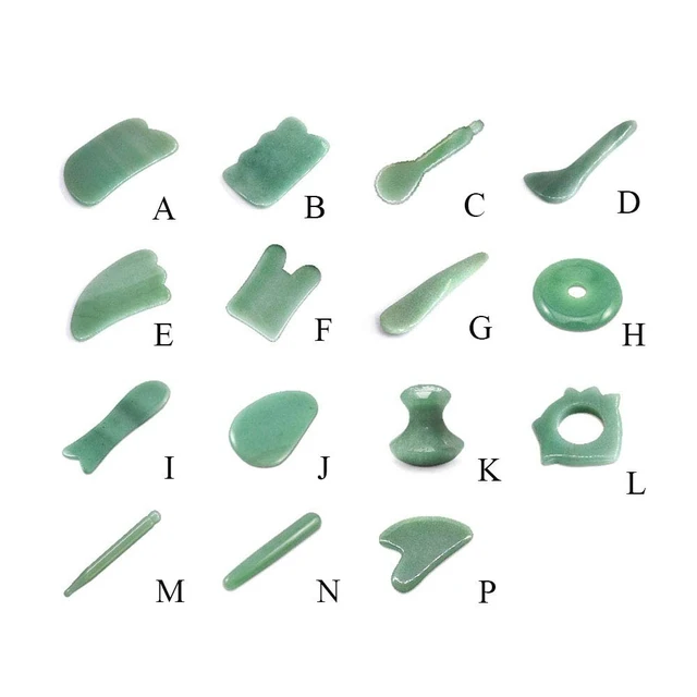 Alt view image 6 of 6 - Jade Acupuncture Pen Deep Tissue Gua Sha Massage Tools Natural Facial Tool Manual Acupuncture Massage Pen for Full Body