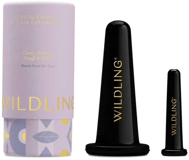 Main image of Lumin Cupping Set I Facial Cupping Tools to Decrease Puffiness, Increase Collagen Production, Sculpt Cheeks + Chin, Detox + Clear Breakouts