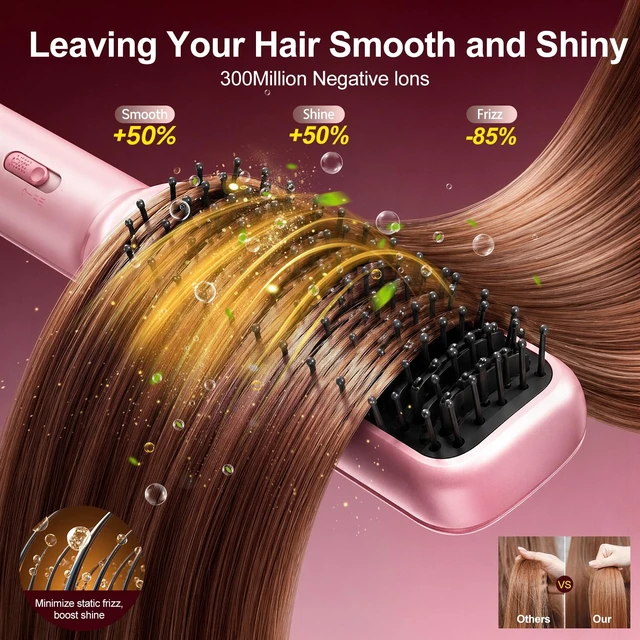 Alt view image 5 of 6 - 5 in 1 Blow Dryer Brush Set, Wrap Air Curler, Upgrade Hair Styler | Air Multi-Styler & Drying System | Hair Dryer Brush for Blowouts with Coanda Auto- Wrap Curlers | 110120V Only